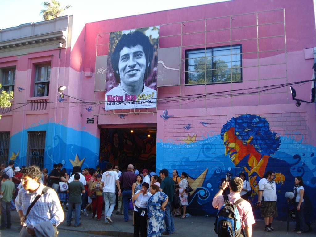 Hostal Barrio Brasil Σαντιάγκο Εξωτερικό φωτογραφία